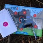 Mini-Schatzsuche: fertig vorbereitet