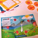 Mini-Schmetterlings-Schatzsuche für Kindergartenkinder: "Tausendschön sucht ihre Flügel": Schatzkarte