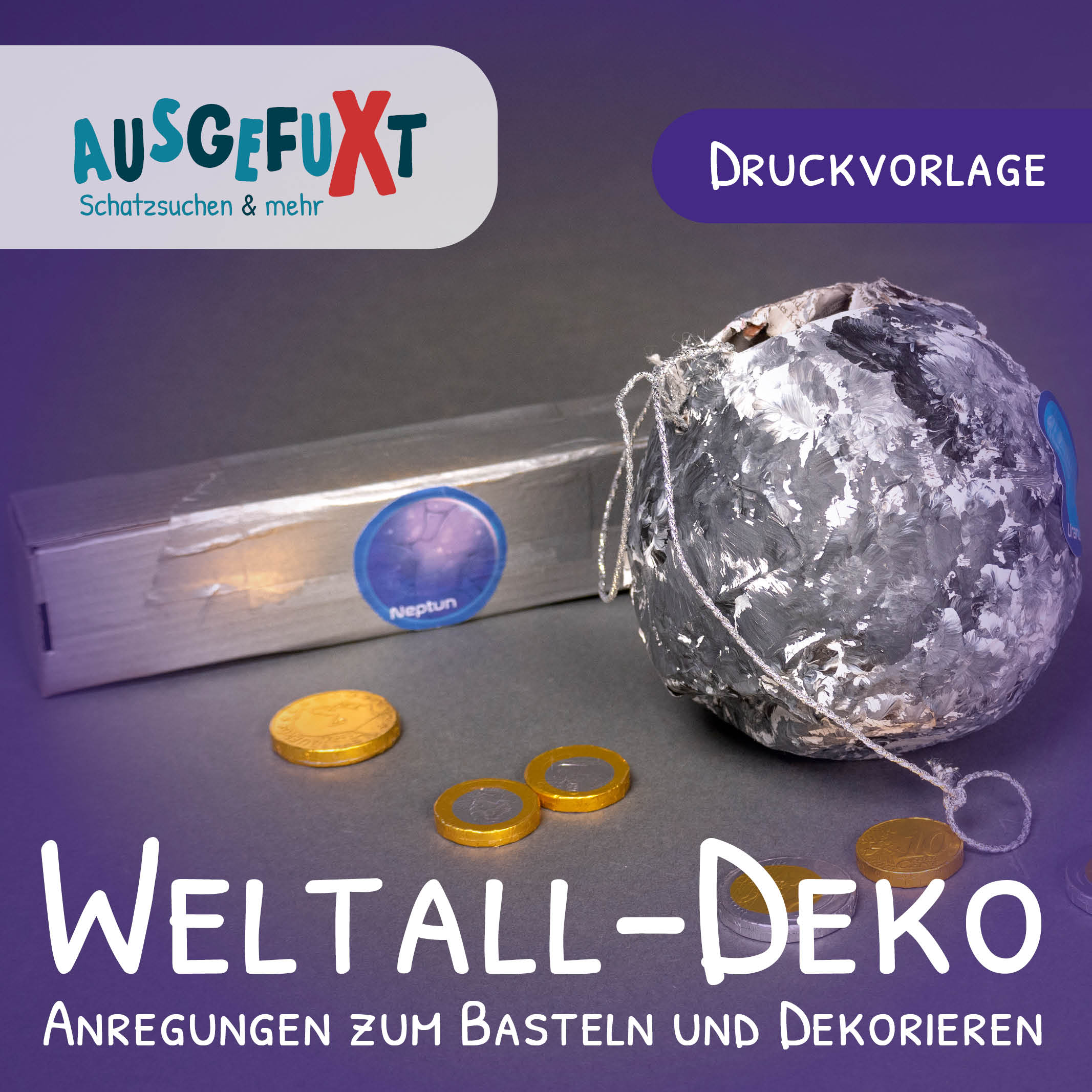 Weltall-Deko