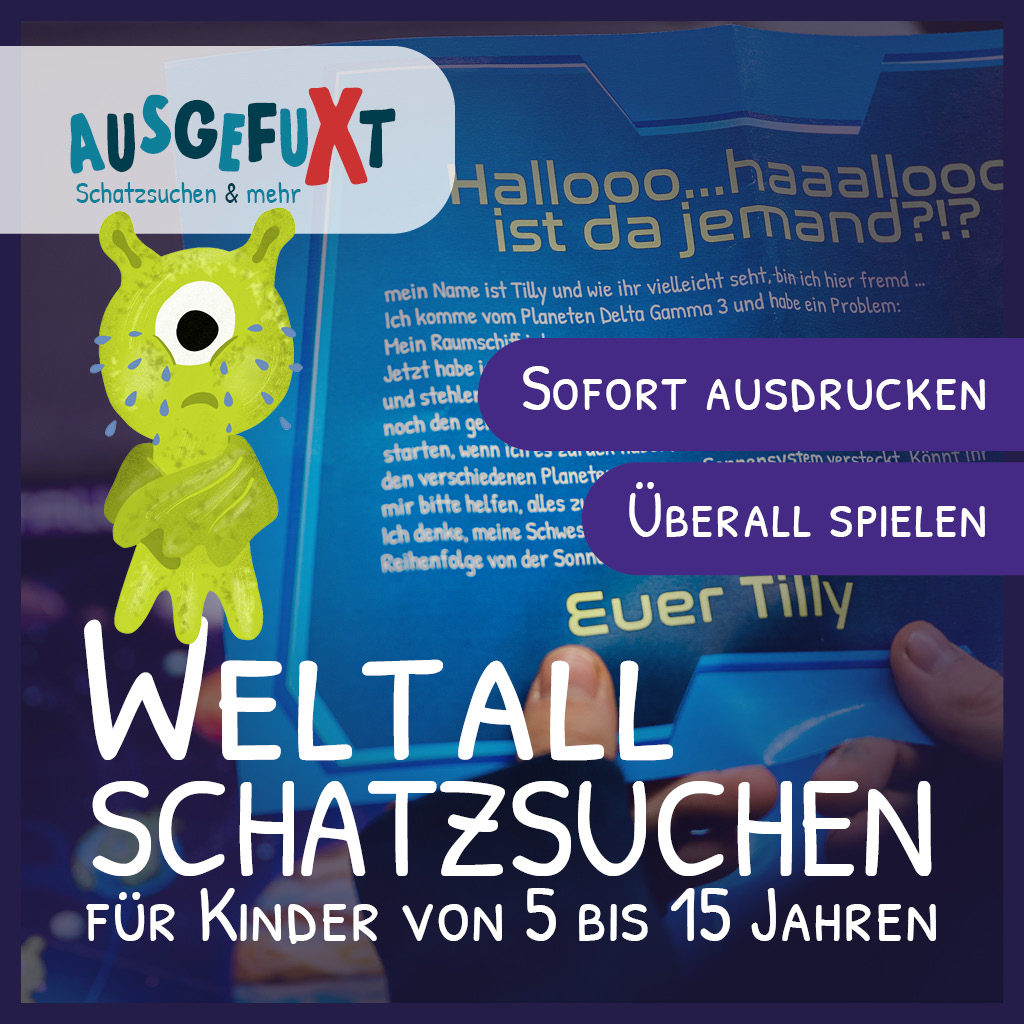 Die Weltall-Schatzsuchen „Verloren im Weltall I & II“