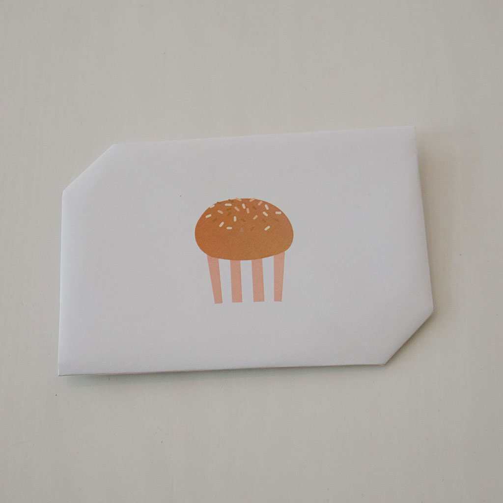 Briefumschlag falten: Ein weiteres Beispiel für das Muffin-Motiv