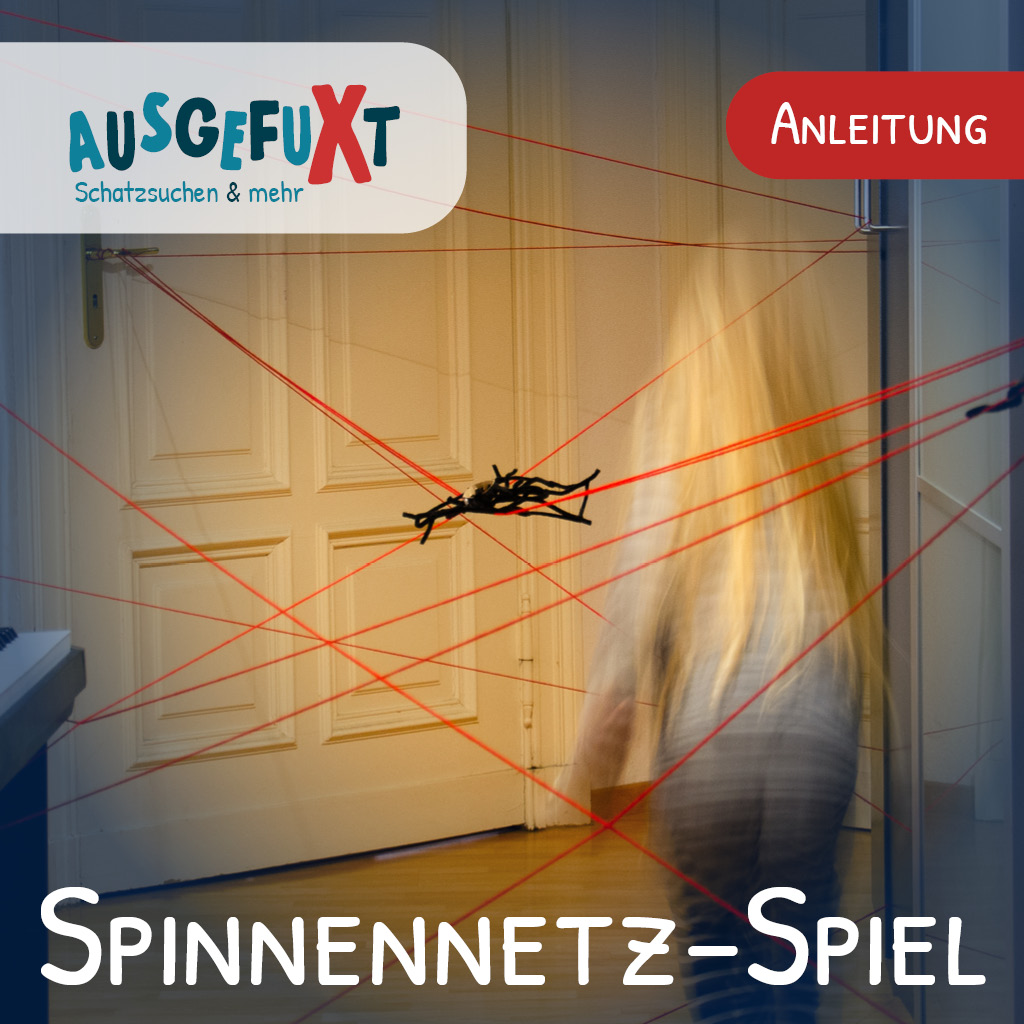 Das Spinnennetz-Spiel fÃ¼r den Superhelden-Kindergeburtstag