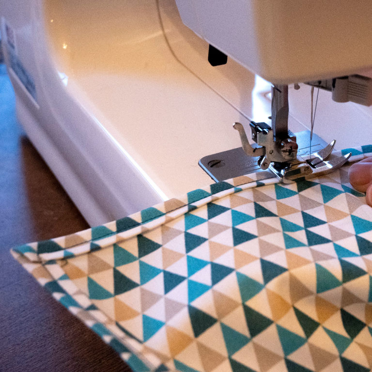 Schrägband annähen Eine kurze Anleitung AUSGEFUXT