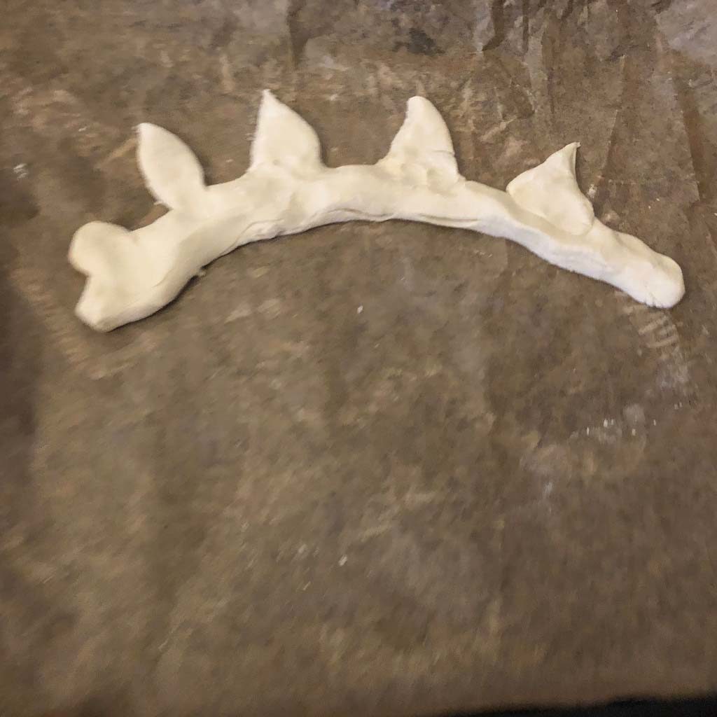 Die Dino-Knochen formen