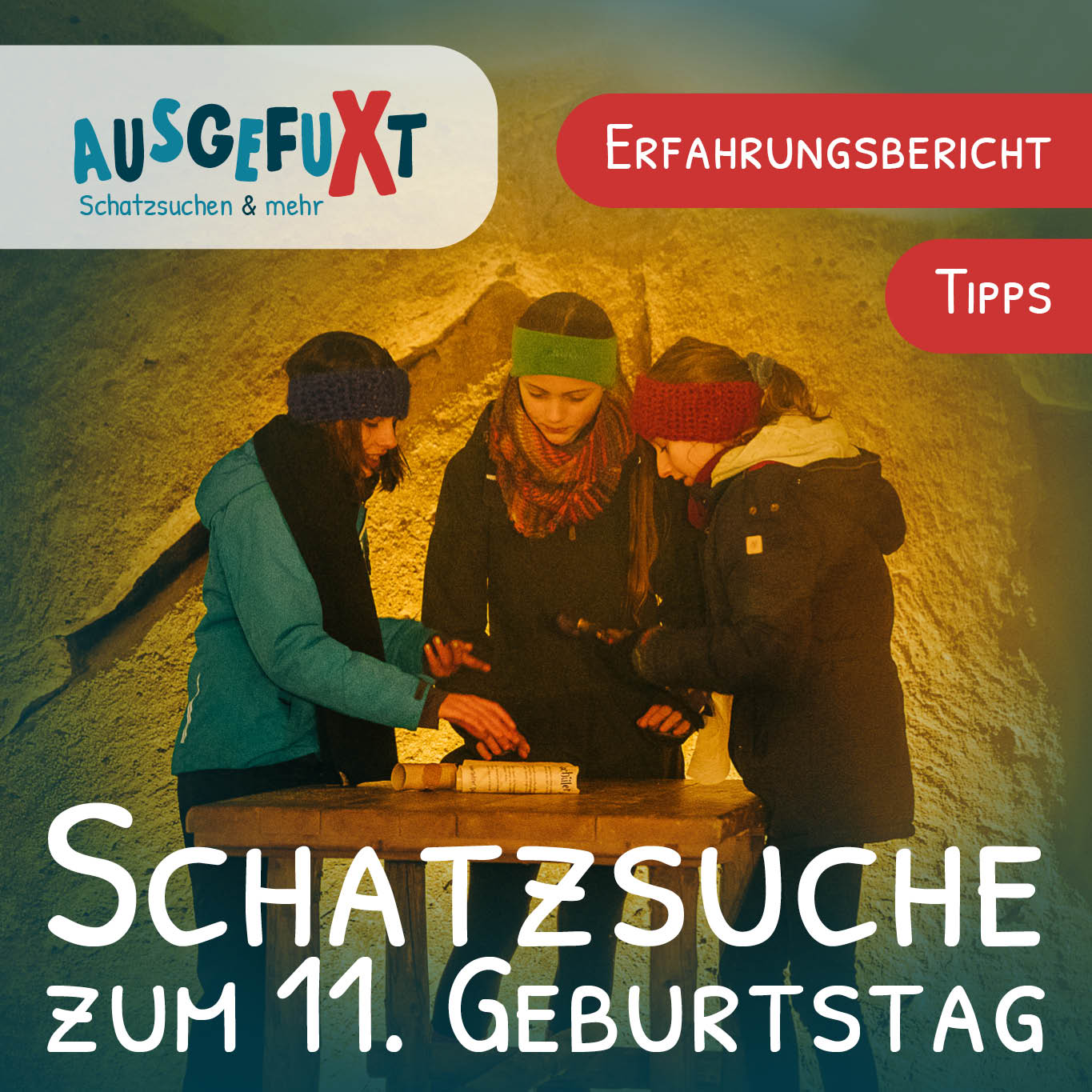 Schatzsuche zum 11. Geburtstag: Tipps & Erfahrungsbericht Schatzsuche zum 11. Geburtstag: Tipps & Erfahrungsbericht
