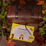 Die Briefe in der Wald-Schatzsuche