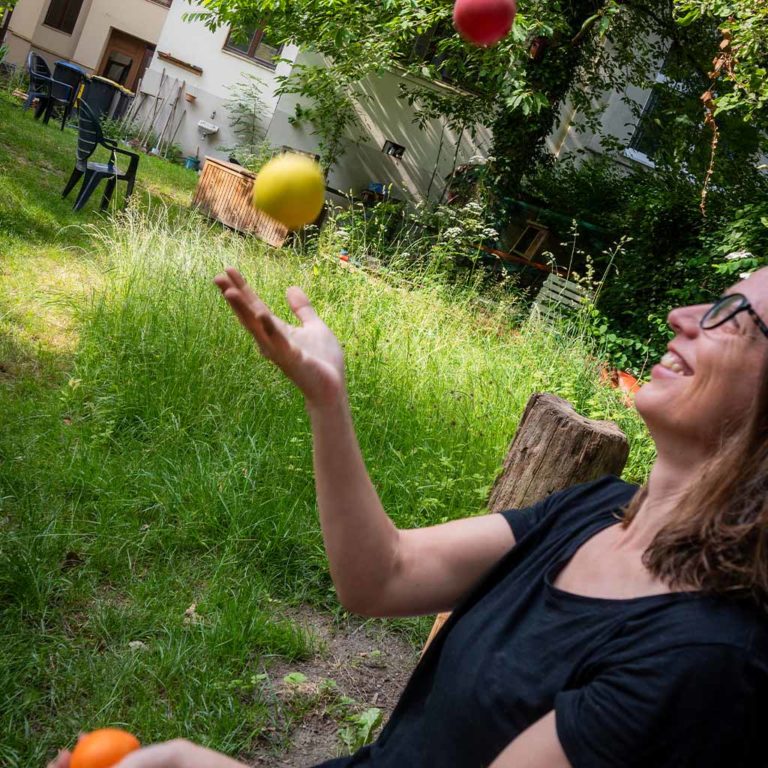  Jonglierbälle basteln - Anleitung - AUSGEFUXT Motiv 