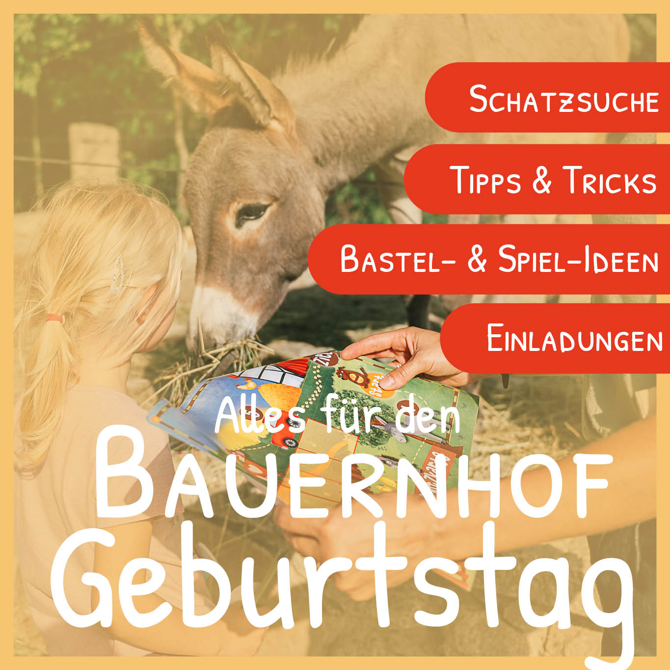 Bauernhof-Geburtstag - Ideen für eine tierisch gute Party