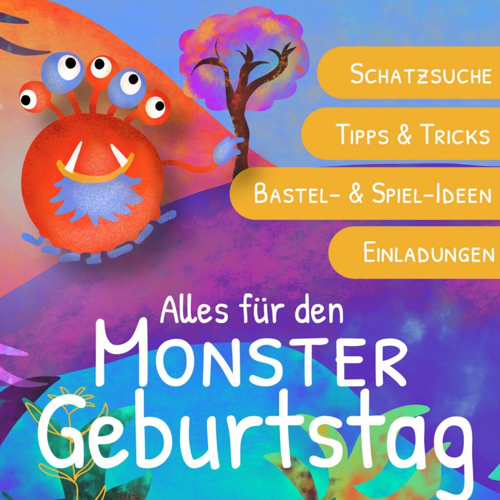 Monster-Geburtstag - Coole Ideen für eine Monsterparty!​