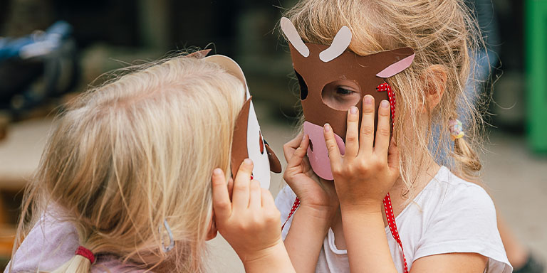Masken für Kinder basteln - Anleitungen und tolle Vorlagen