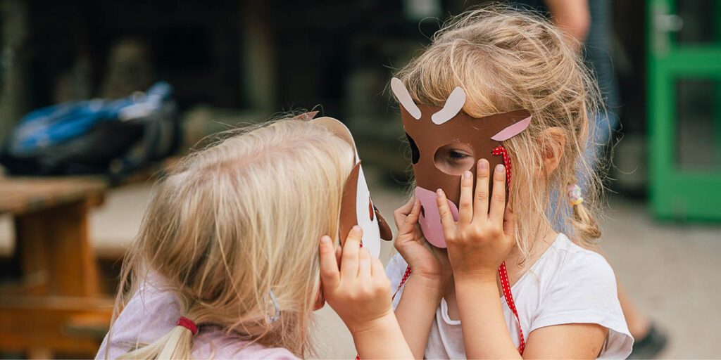 Masken für Kinder basteln - Anleitungen und tolle Vorlagen
