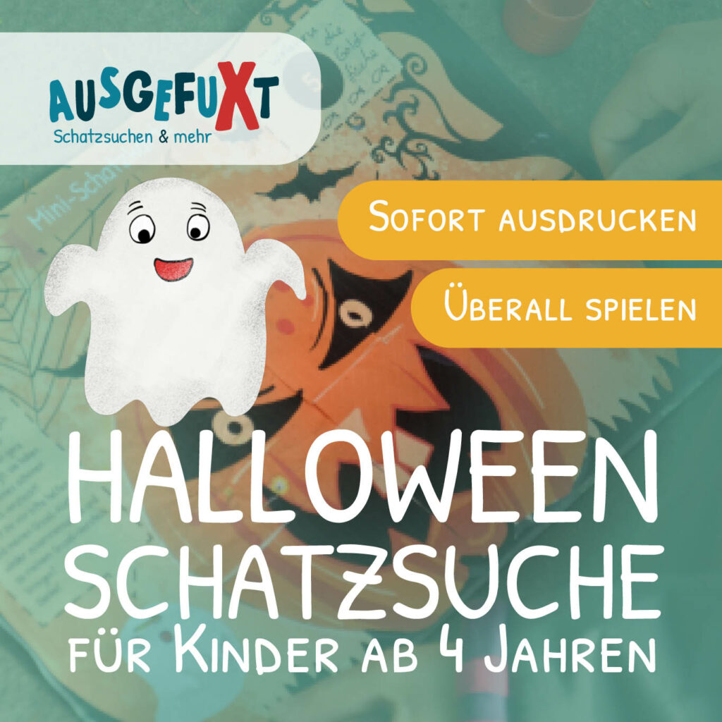 Mini-Halloween-Schatzsuche: „Hermann sucht den Kürbis“