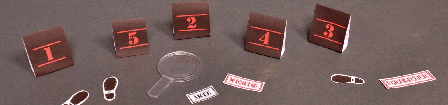 Tatort-Schilder zum Ausdrucken - AUSGEFUXT