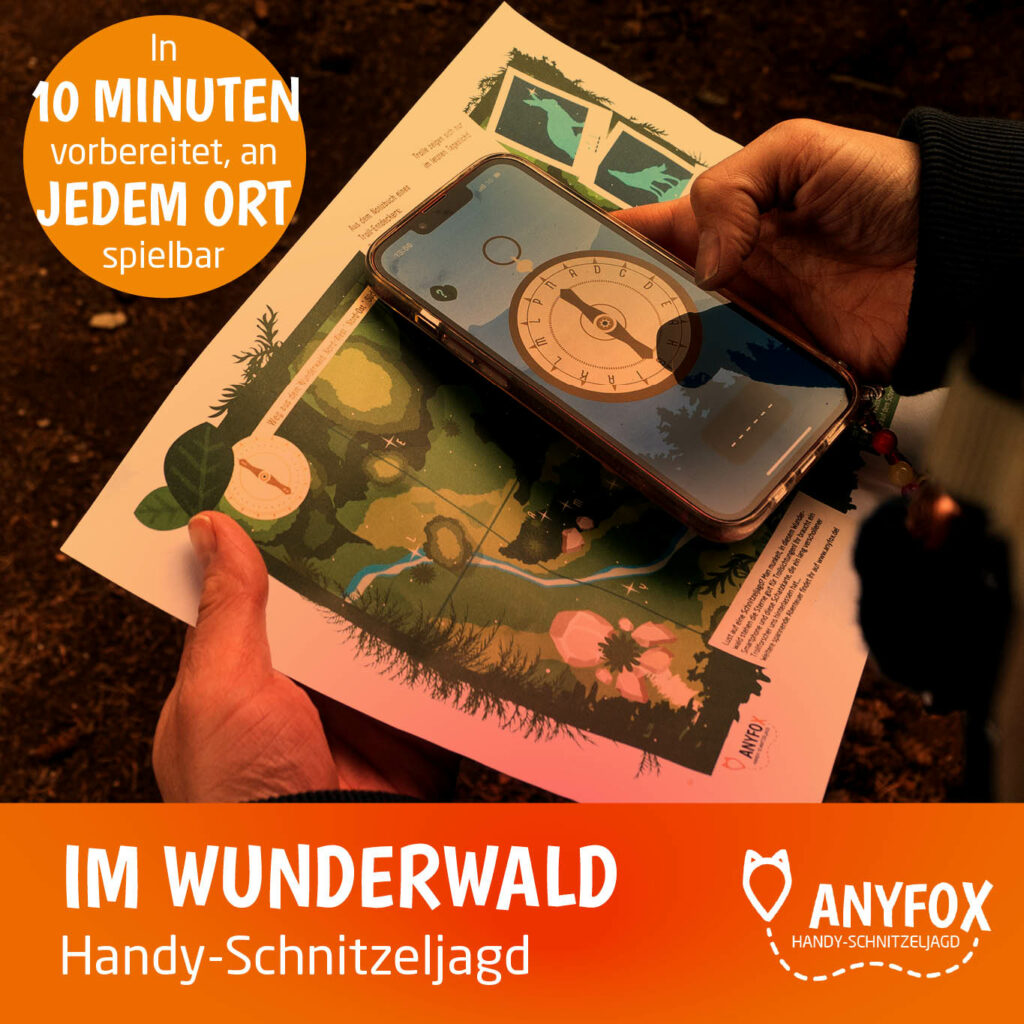 Handy-Schnitzeljagd „Der Wunderwald“