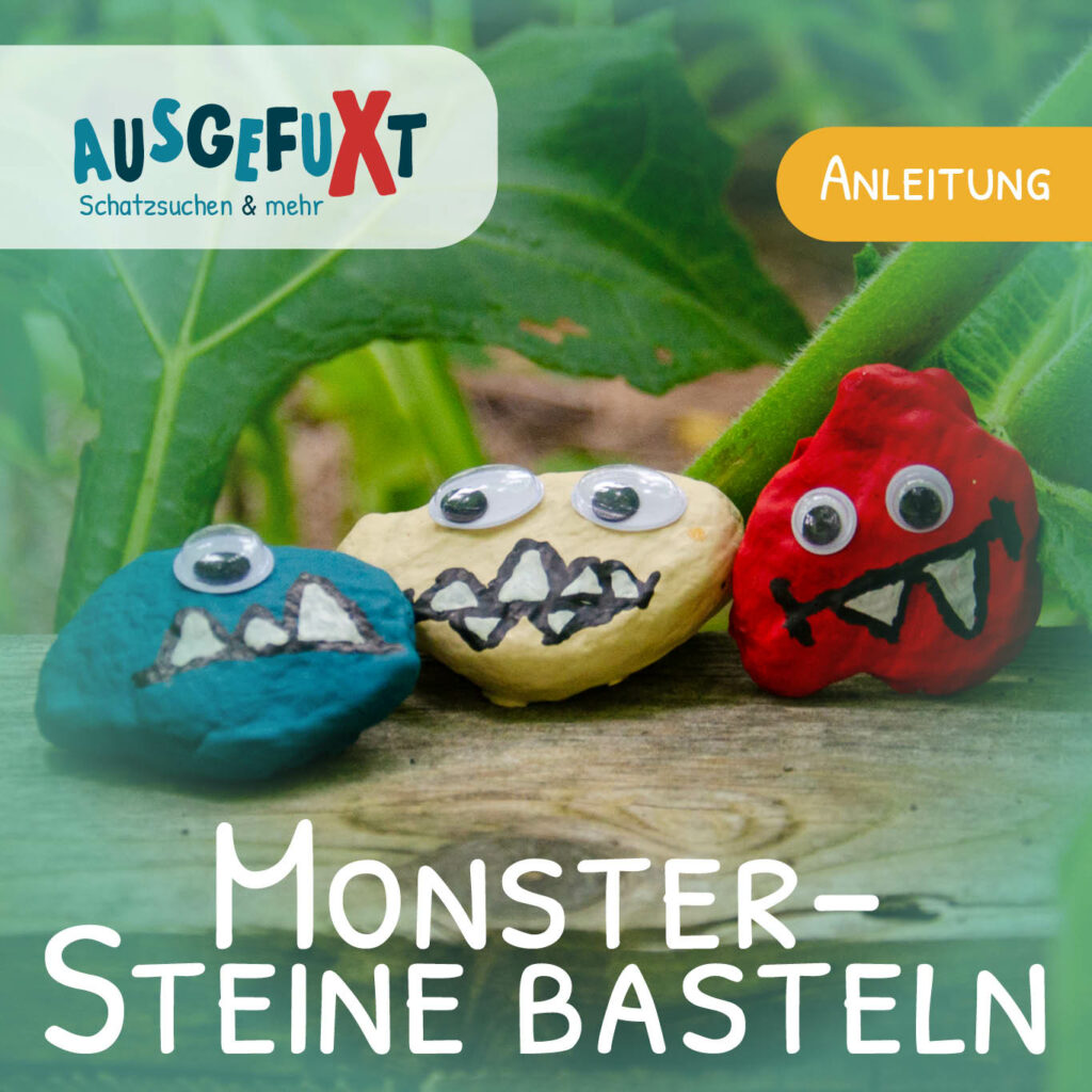 Monster-Steine basteln