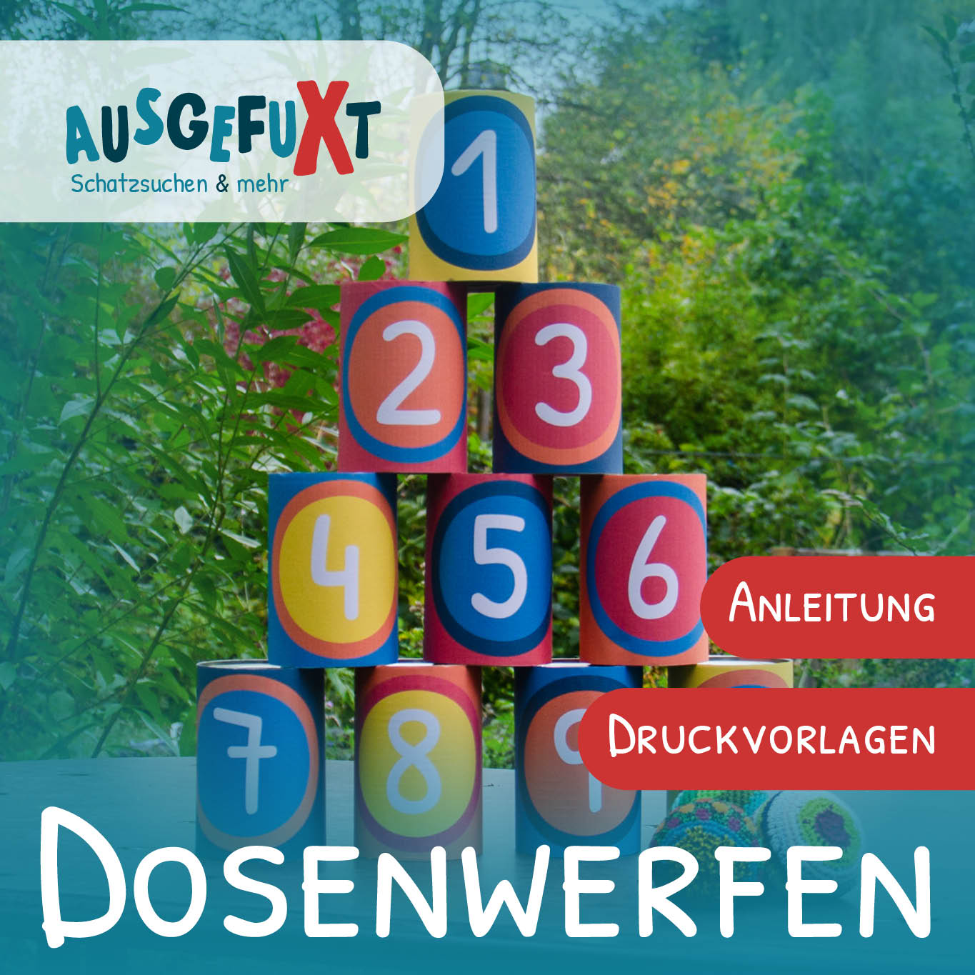 Das Bewegungsspiel Dosenwerfen