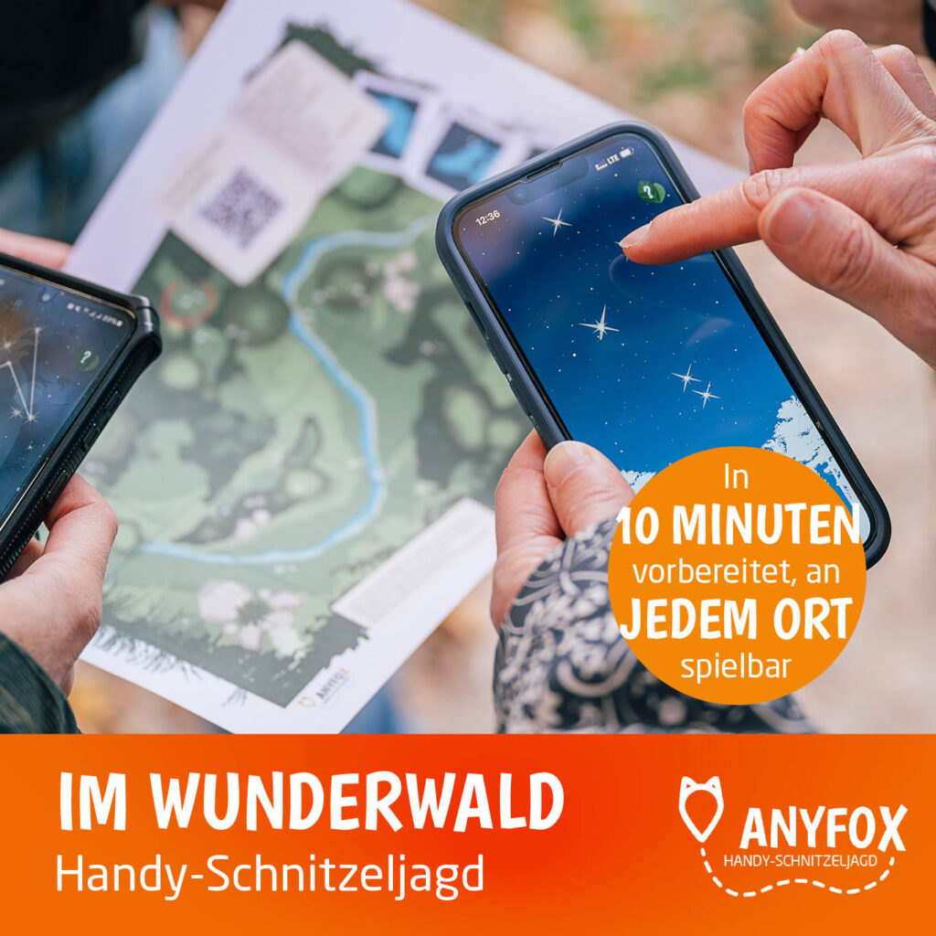 Handy-Schnitzeljagd â€žDer Wunderwaldâ€œ