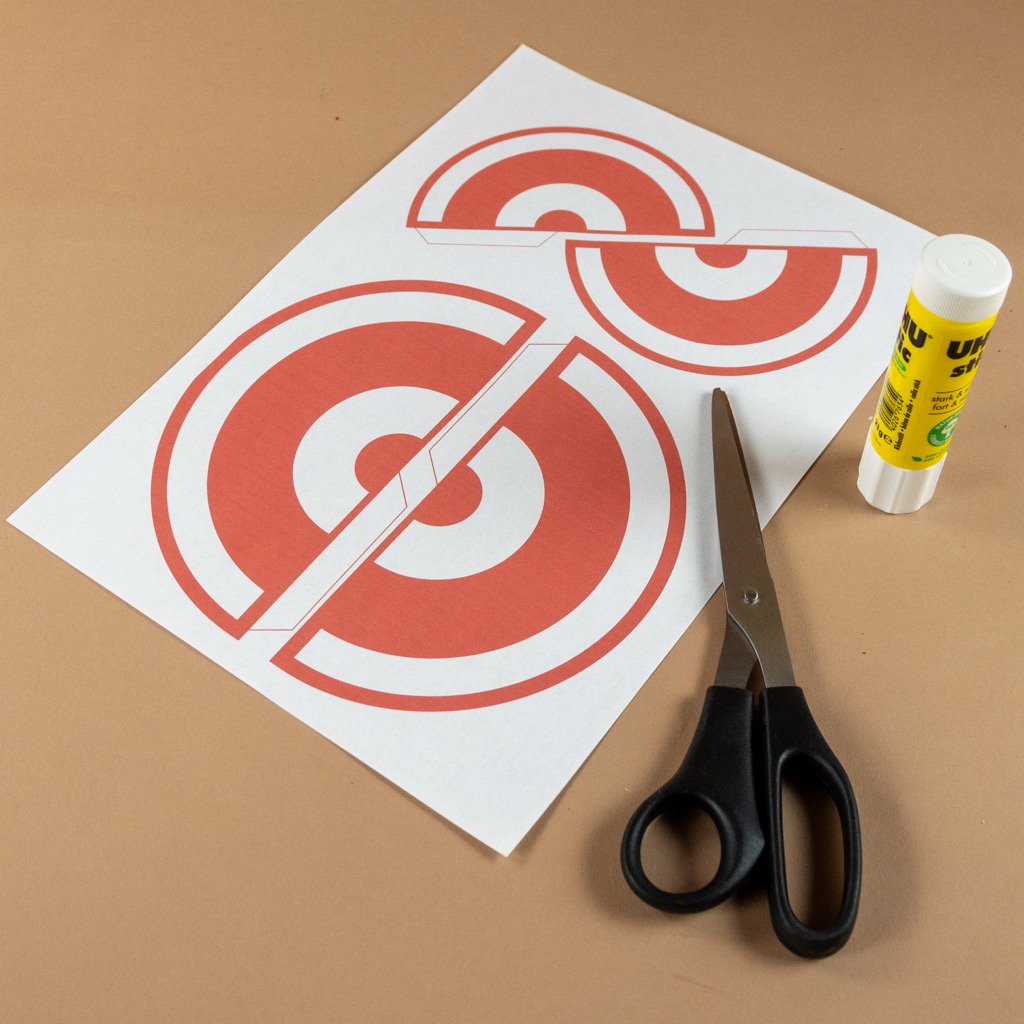 Pylonen basteln - Material