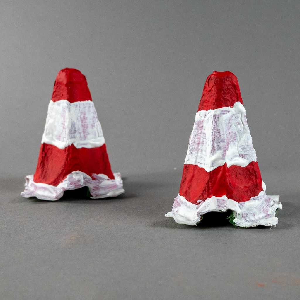 Pylonen anmalen Pylonen anmalen