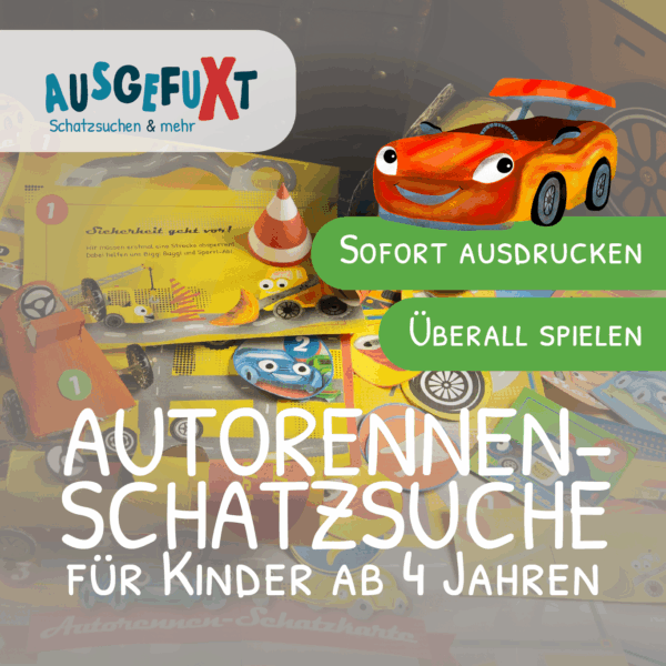 Autorennen-Schatzsuche „Das große Freundschaftsrennen“