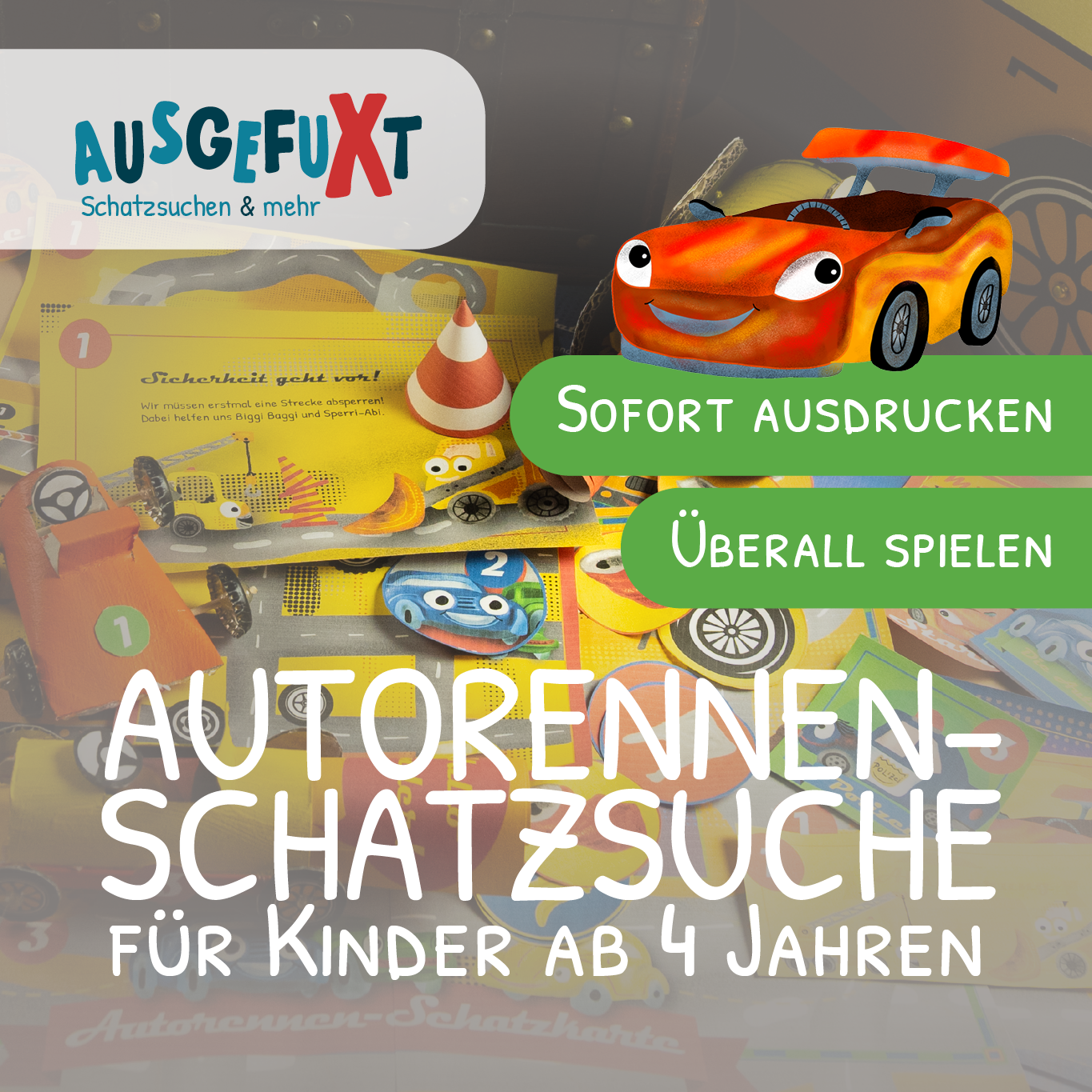 Autorennen-Schatzsuche „Das große Freundschaftsrennen“ Autorennen-Schatzsuche âDas groÃe Freundschaftsrennenâ