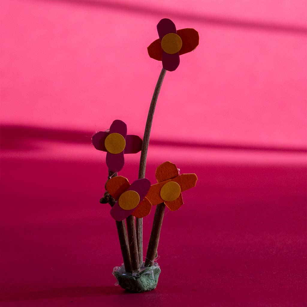 Wichtelblumen basteln – Mini-Blumentöpfe für die Wichtelstube Wichtelblumen basteln â Mini-Blumentöpfe für die Wichtelstube