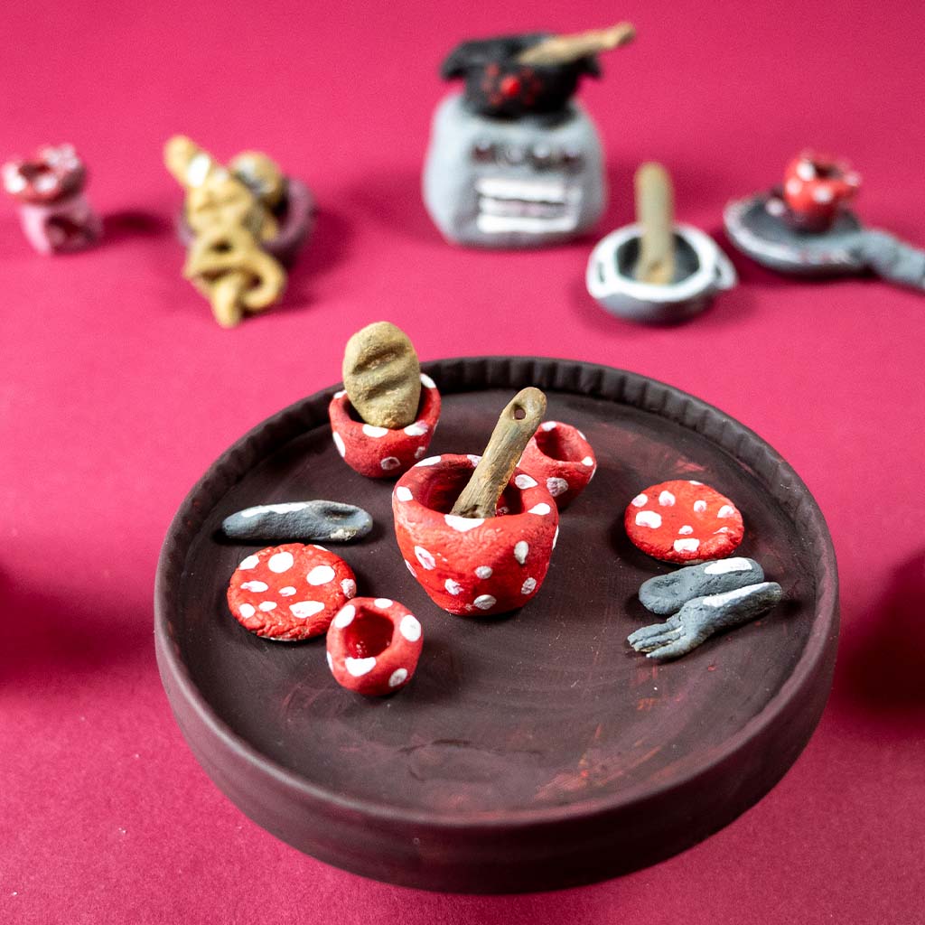 Zubehör für die Wichtelküche basteln – Einfache Ideen aus Salzteig Zubehör für die Wichtelküche basteln â Einfache Ideen aus Salzteig