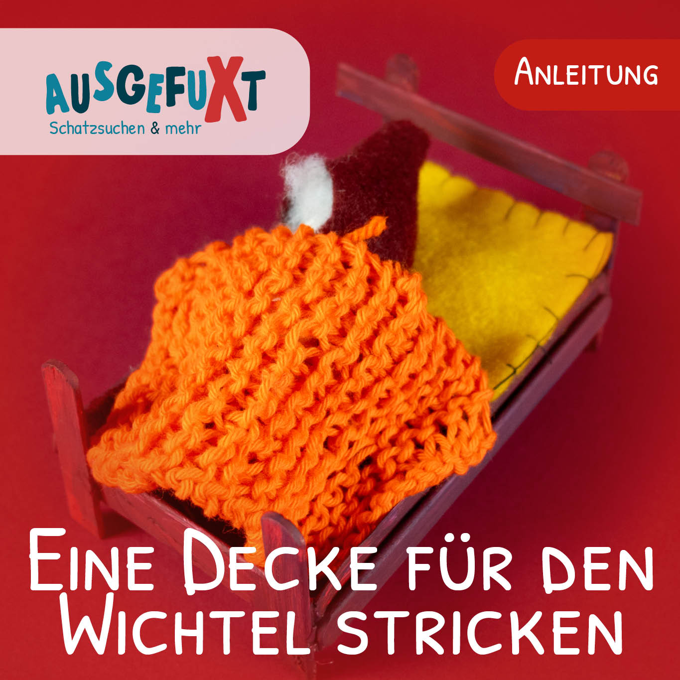 Eine Decke für den Wichtel stricken – Stricken lernen mit Kindern Eine Decke für den Wichtel stricken â Stricken lernen mit Kindern