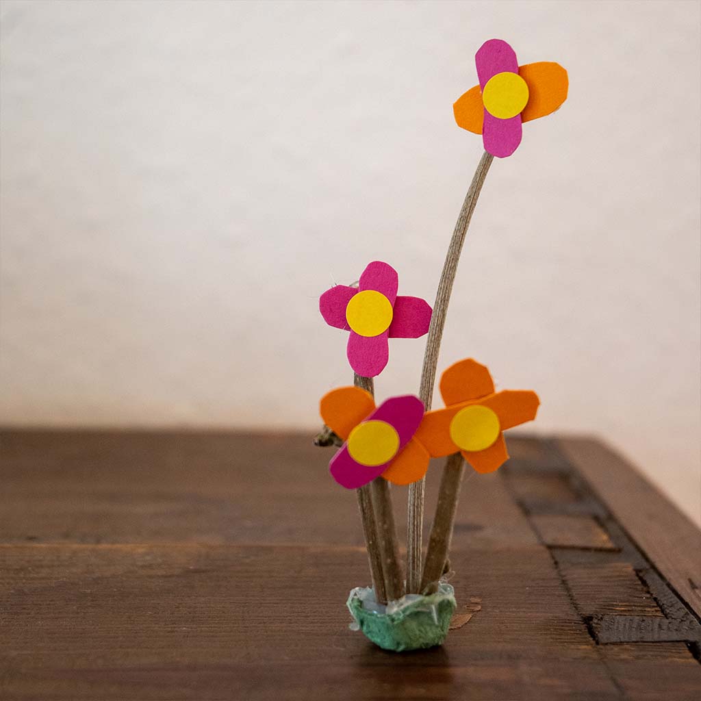 Blumentopf für die Wichtelblumen basteln Blumentopf für die Wichtelblumen basteln