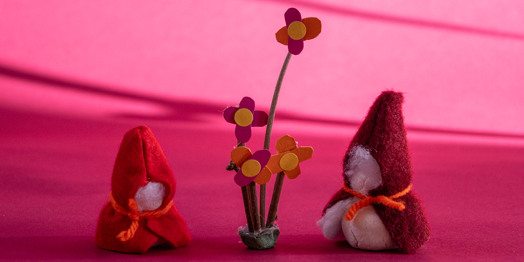 Wichtelblumen basteln – Mini-Blumentöpfe für die Wichtelstube Wichtelblumen basteln â Mini-Blumentöpfe für die Wichtelstube