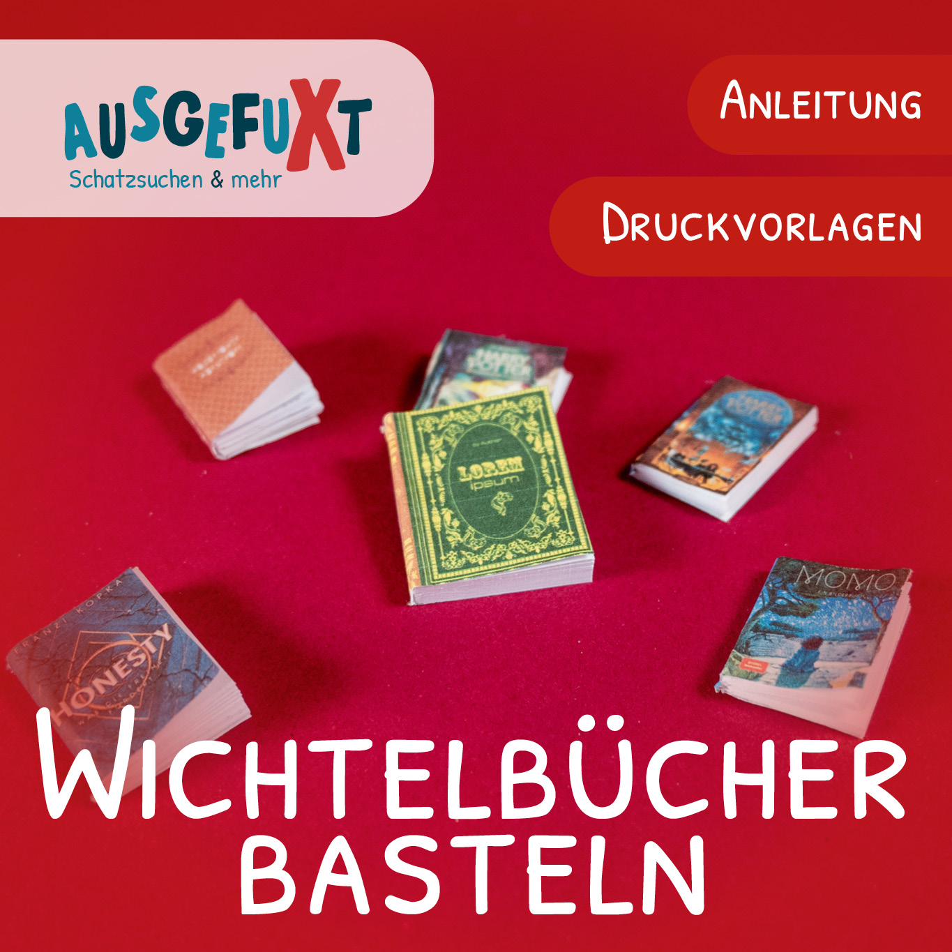Wichtelbücher basteln – Mini-Bücher für die Wichtelstube Wichtelbücher basteln â Mini-Bücher für die Wichtelstube