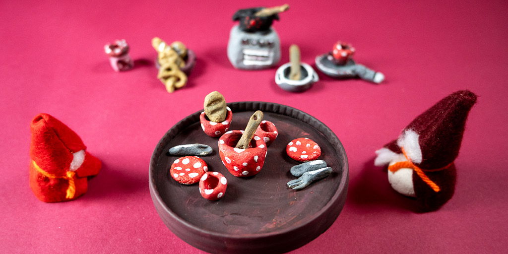 Zubehör für die Wichtelküche basteln – Einfache Ideen aus Salzteig Zubehör für die Wichtelküche basteln â Einfache Ideen aus Salzteig