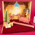 Wichtel-Adventskalender: Ein Beispiel-Wichtelhaus komplett aus fertigen Druckvorlagen