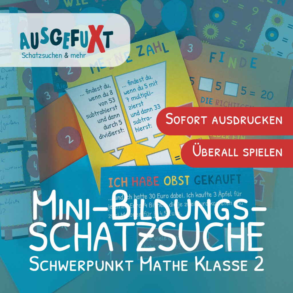 Mini-Bildungs-Schatzsuche „VerfliXte Rolle“ Klasse 2 Mini-Bildungs-Schatzsuche „VerfliXte Rolle“ Klasse 2