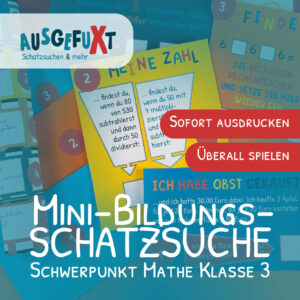 Mini-Bildungs-Schatzsuche „VerfliXte Rolle“ Klasse 3