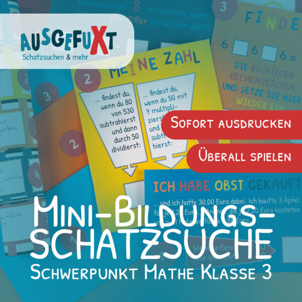 Mini-Bildungs-Schatzsuche „VerfliXte Rolle“ Klasse 3