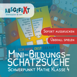 Mini-Bildungs-Schatzsuche „VerfliXte Rolle“ Klasse 4