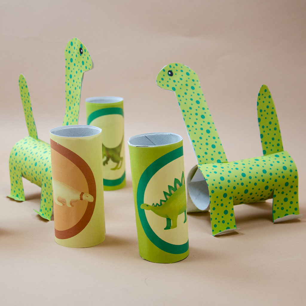 Dino-Einladungen zum Kindergeburtstag basteln Dino-Einladungen