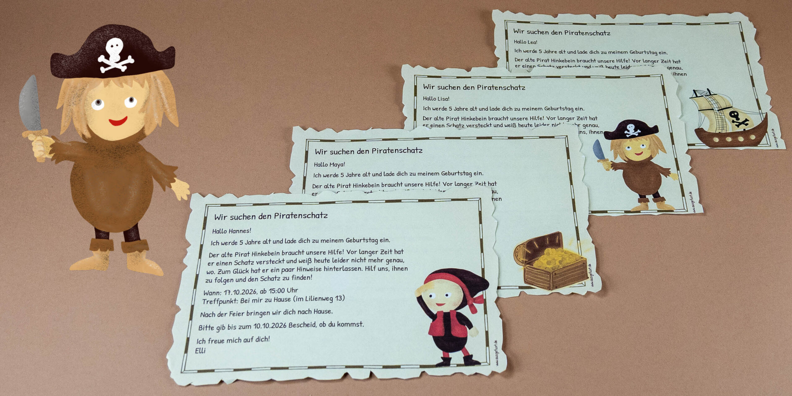 Einladungstext zum Kindergeburtstag: Kostenloser Generator für individuelle PDF-Einladungen Einladungstext zum Kindergeburtstag: Kostenloser Generator für individuelle PDF-Einladungen